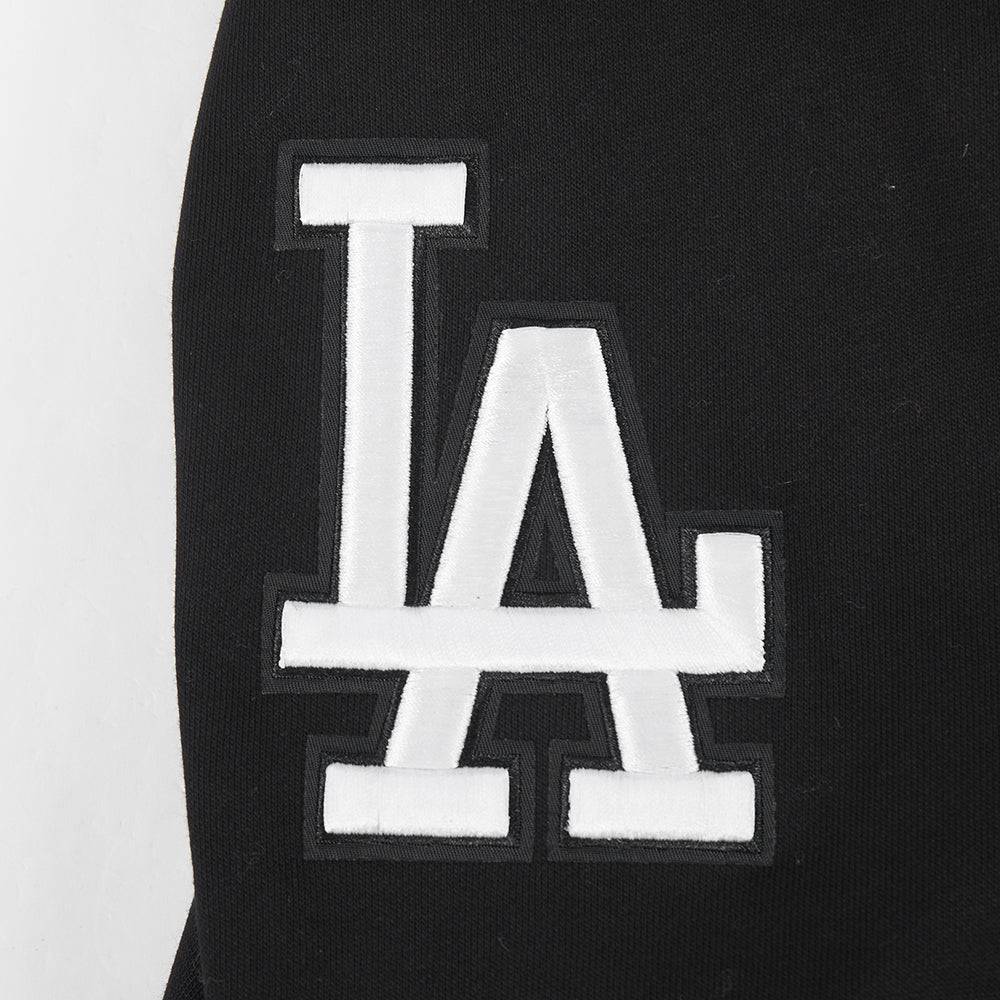 MLB LOS ANGELES DODGERS SOUVENIR MEN'S FLEECE PULLOVER HOODIE (BLACK)