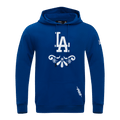 MLB LOS ANGELES DODGERS SUGAR SKULL MEN'S FLEECE PULLOVER HOODIE (DODGER BLUE)