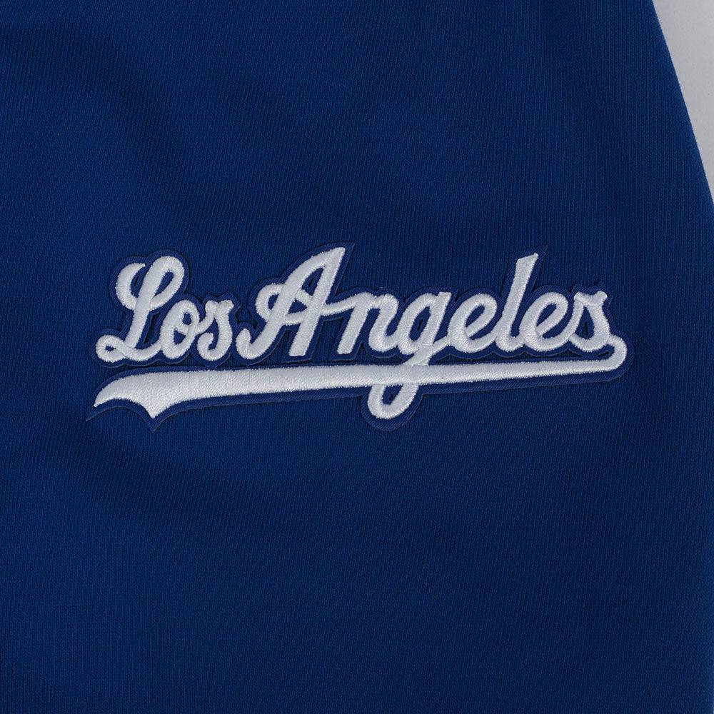 MLB LOS ANGELES DODGERS SUGAR SKULL MEN'S FLEECE PULLOVER HOODIE (DODGER BLUE)