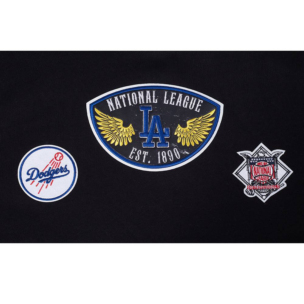 MLB LOS ANGELES DODGERS BORN FOR SPORT MEN'S FLC PO HOODIE (BLACK)