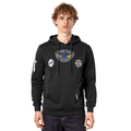 MLB LOS ANGELES DODGERS BORN FOR SPORT MEN'S FLC PO HOODIE (BLACK)