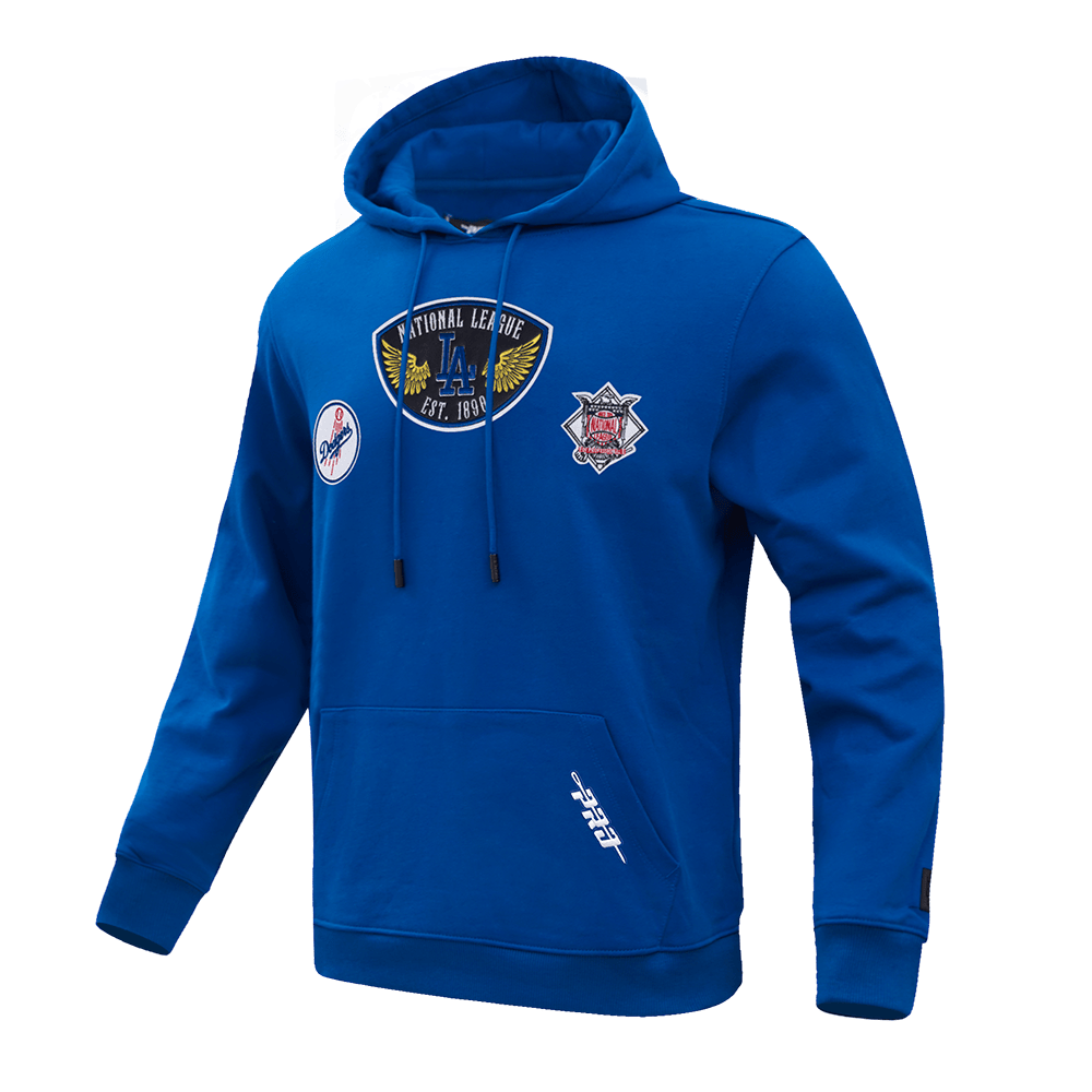 MLB LOS ANGELES DODGERS BORN FOR SPORT MEN'S FLC PO HOODIE (DODGER BLUE)
