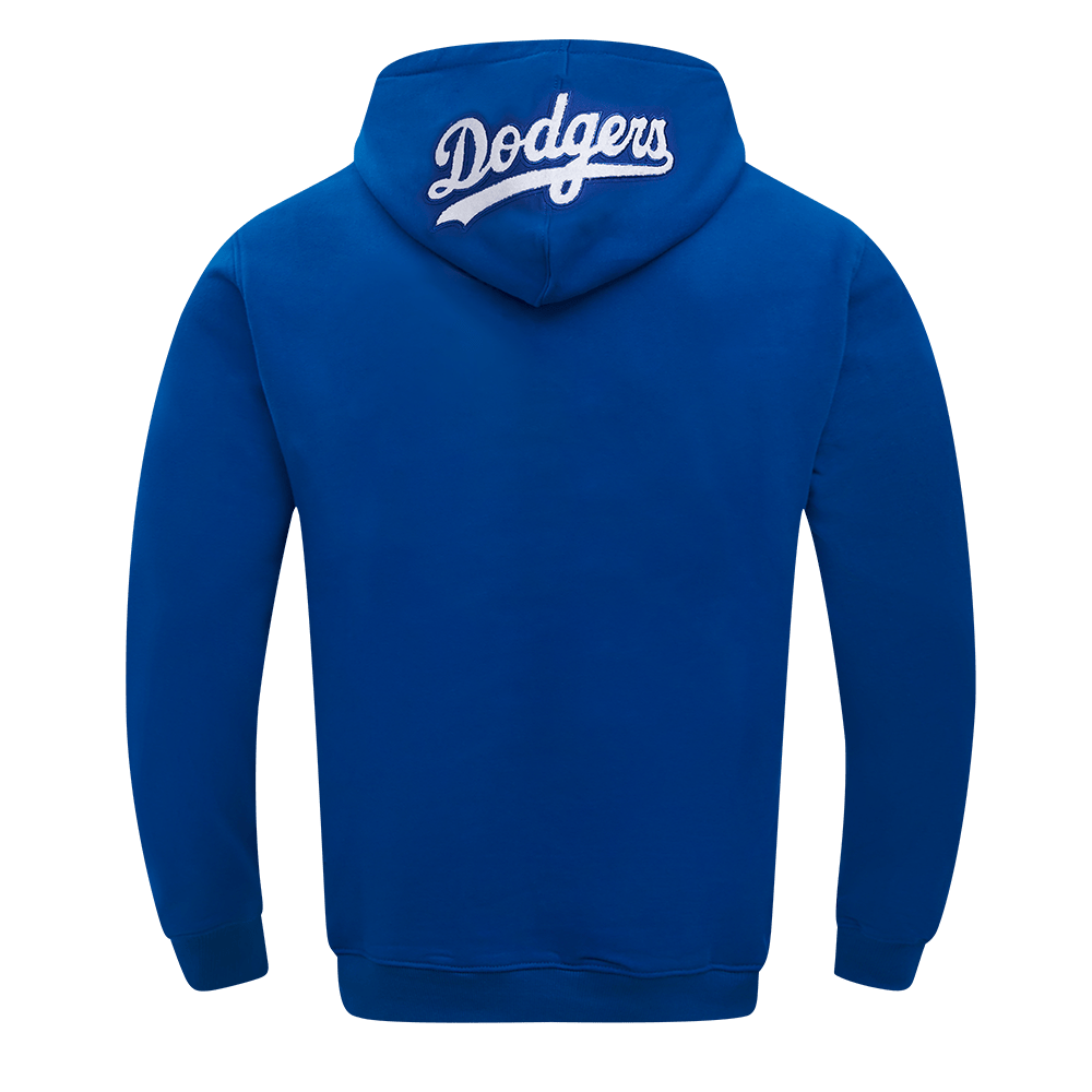 MLB LOS ANGELES DODGERS MOOKIE BETTS #50 CLASSIC MEN'S DOUBLE KNIT PULLOVER HOODIE (DODGER BLUE)
