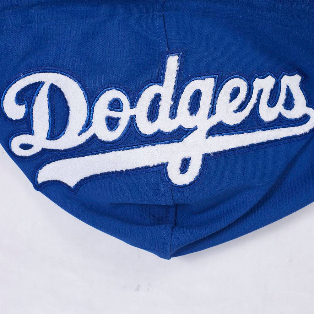 MLB LOS ANGELES DODGERS MOOKIE BETTS #50 CLASSIC MEN'S DOUBLE KNIT PULLOVER HOODIE (DODGER BLUE)