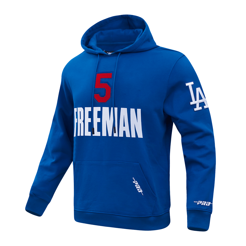 MLB LOS ANGELES DODGERS FREDDIE FREEMAN #5 CLASSIC MEN'S PO HOODIE (DODGER BLUE)