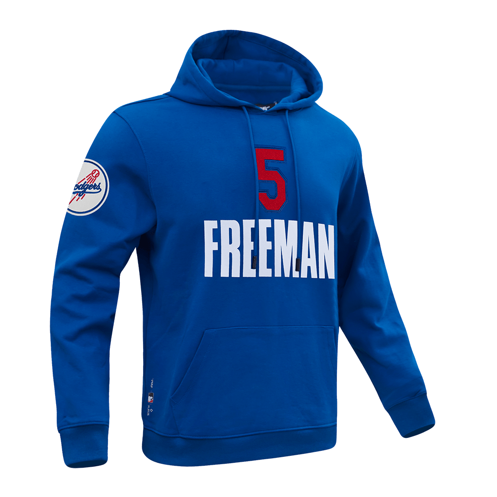 MLB LOS ANGELES DODGERS FREDDIE FREEMAN #5 CLASSIC MEN'S PO HOODIE (DODGER BLUE)