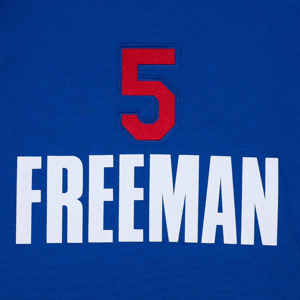 MLB LOS ANGELES DODGERS FREDDIE FREEMAN #5 CLASSIC MEN'S PO HOODIE (DODGER BLUE)