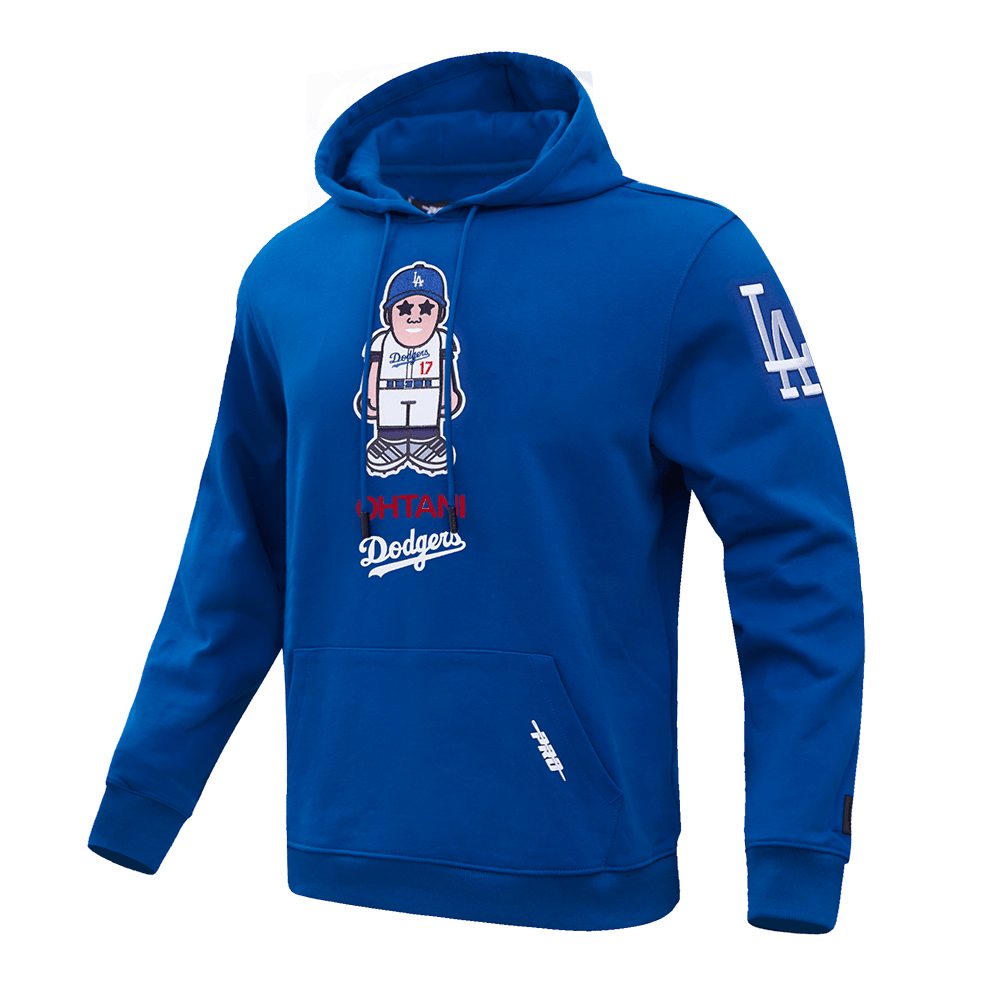 MLB LOS ANGELES DODGERS SHOHEI OHTANI #17 AVATAR MEN'S FLC PO HOODIE (DODGER BLUE)