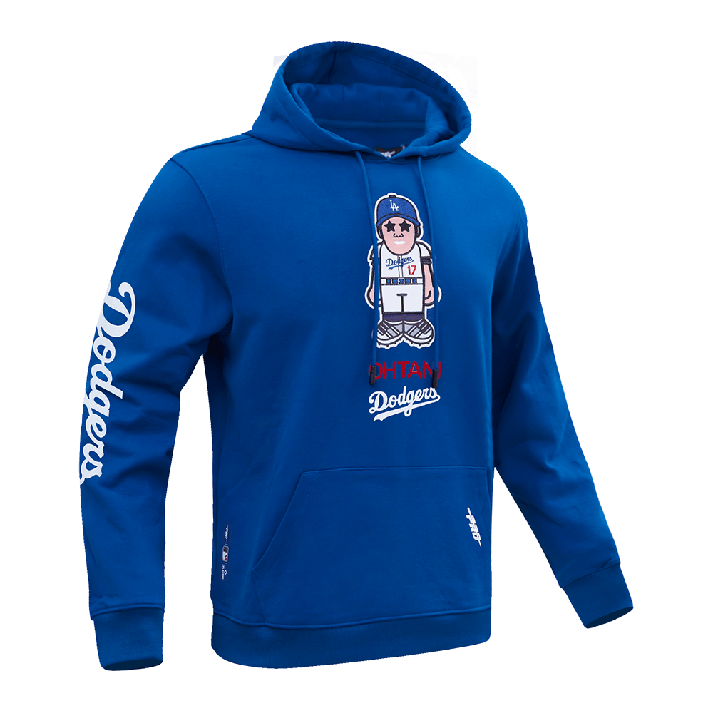 MLB LOS ANGELES DODGERS SHOHEI OHTANI #17 AVATAR MEN'S FLC PO HOODIE (DODGER BLUE)
