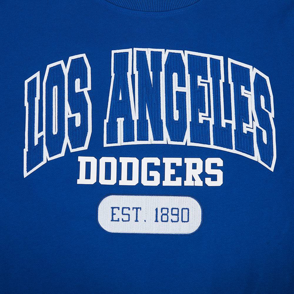 MLB LOS ANGELES DODGERS CITY ARCH MEN'S FLC CREWNECK (DODGER BLUE)