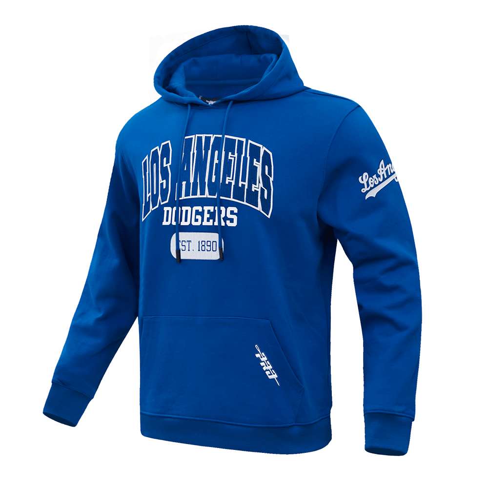 MLB LOS ANGELES DODGERS CITY ARCH MEN'S FLC PO HOODIE (DODGER BLUE)