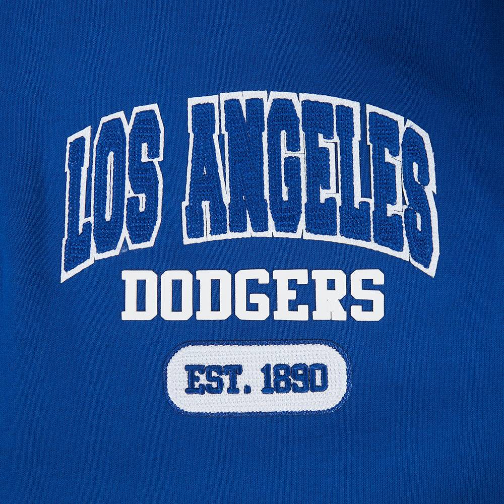 MLB LOS ANGELES DODGERS CITY ARCH MEN'S FLC 1/4 ZIP (DODGER BLUE)