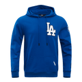 MLB LOS ANGELES DODGERS CLASSIC CHENILLE MEN'S PULLOVER HOODIE (DOGERS BLUE)
