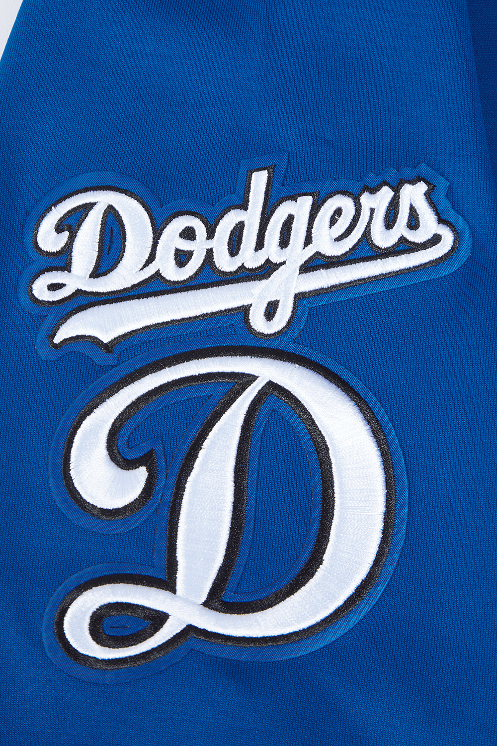 MLB LOS ANGELES DODGERS CLASSIC CHENILLE MEN'S PULLOVER HOODIE (DOGERS BLUE)