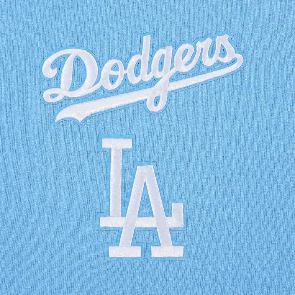 SUÉTER DE CUELLO REDONDO FLC PARA HOMBRE MLB LOS ANGELES DODGERS WINGSPAN (AZUL UNIVERSITARIO)