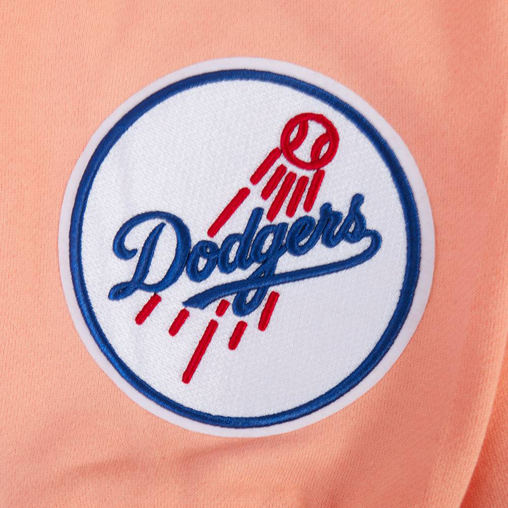MLB LOS ANGELES DODGERS WINGSPAN MEN'S DROP SHOULDER FLC PO HOODIE V2 (GUAVA)