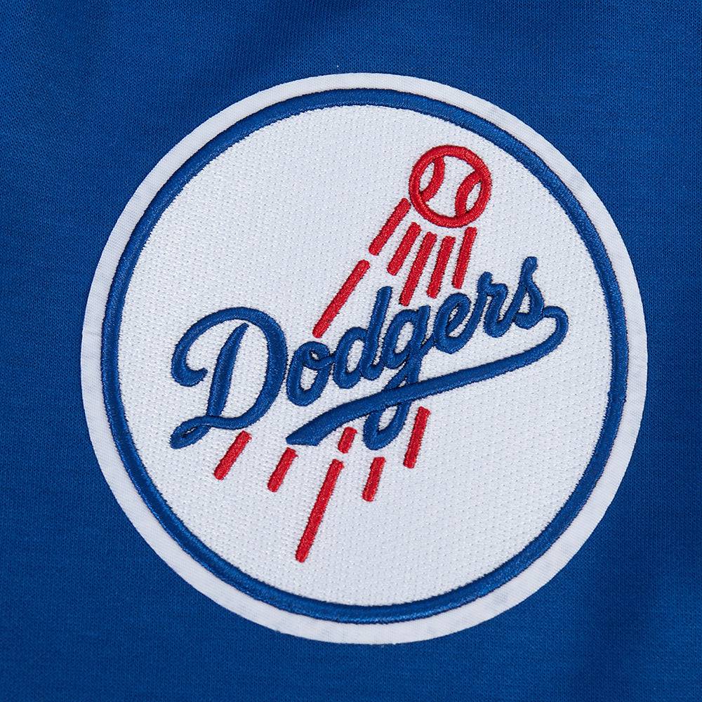 MLB LOS ANGELES DODGERS SUDADERA CON CAPUCHA DK PO DE CHENILLA CLÁSICA PARA HOMBRE (AZUL DODGER)