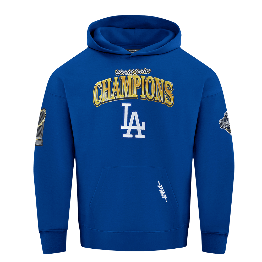 MLB LOS ANGELES DODGERS MLB WORLD SERIES 2025 MEN´S DROP SHOULDER FLC PO HOODIE (DODGER BLUE)