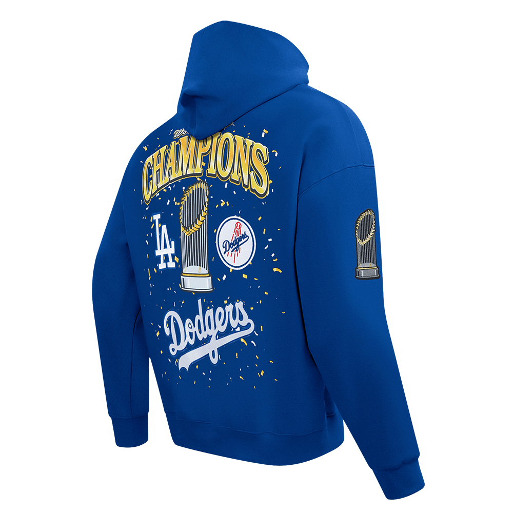 MLB LOS ANGELES DODGERS MLB WORLD SERIES 2025 MEN´S DROP SHOULDER FLC PO HOODIE (DODGER BLUE)