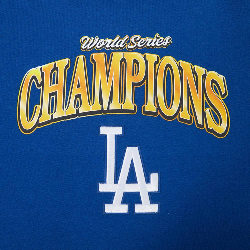 MLB LOS ANGELES DODGERS MLB WORLD SERIES 2025 MEN´S DROP SHOULDER FLC PO HOODIE (DODGER BLUE)