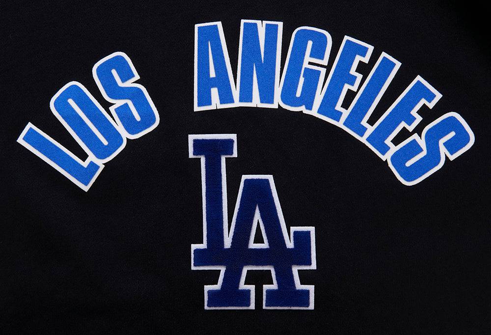 MLB LOS ANGELES DODGERS CLASSIC MEN'S PULLOVER HOODIE (BLACK)