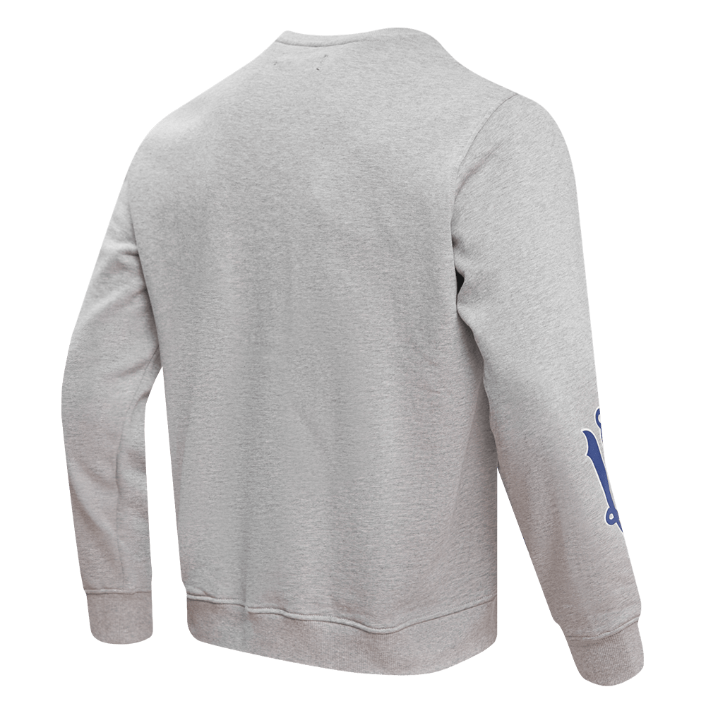MLB LOS ANGELES DODGERS CLASSIC MEN'S CREWNECK (HEATHER GREY)