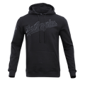 MLB LOS ANGELES DODGERS TRIPLE BLACK MEN'S ZIPPER HOODIE (BLACK)