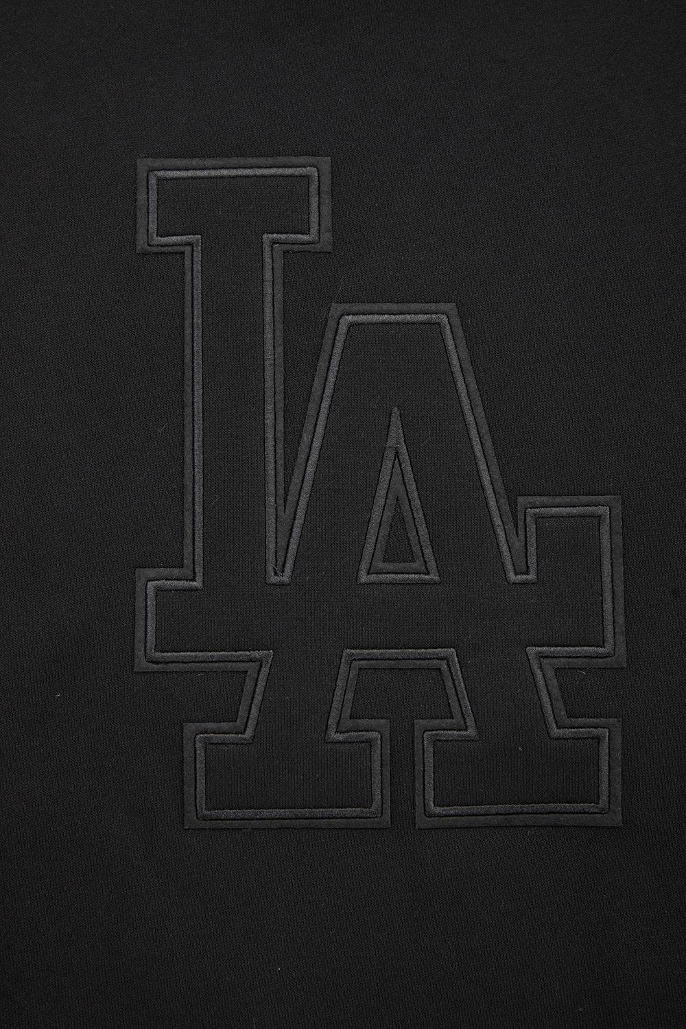 SUÉTER DE PILETA CON CUELLO REDONDO Y HOMBROS CAÍDOS NEUTRO MLB LOS ANGELES DODGERS (NEGRO)