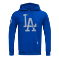 MLB LOS ANGELES DODGERS VARSITY BLUES MEN'S PULLOVER HOODIE (DODGER BLUE)