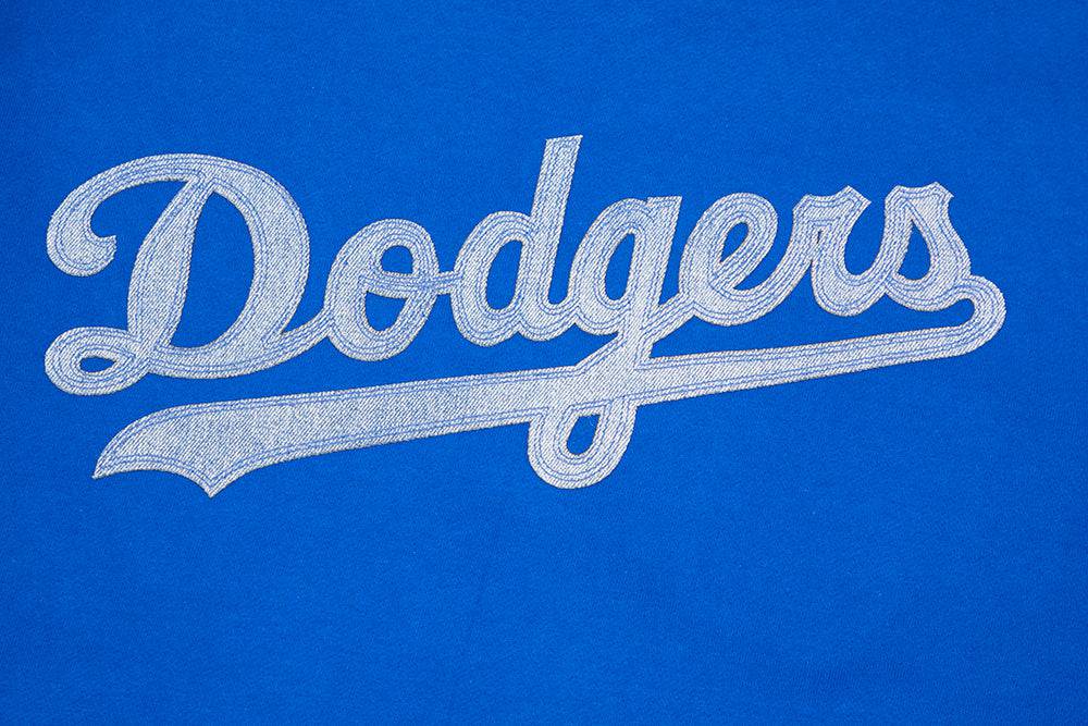 MLB LOS ANGELES DODGERS VARSITY BLUES MEN'S PULLOVER HOODIE (DODGER BLUE)