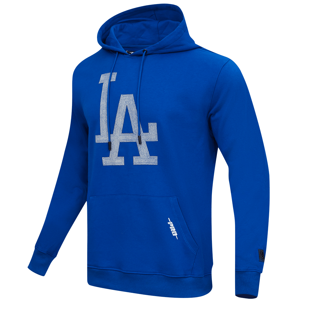 MLB LOS ANGELES DODGERS VARSITY BLUES MEN'S PULLOVER HOODIE (DODGER BLUE)