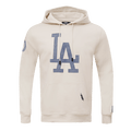 MLB LOS ANGELES DODGERS VARSITY BLUES MEN'S PULLOVER HOODIE (LINEN)