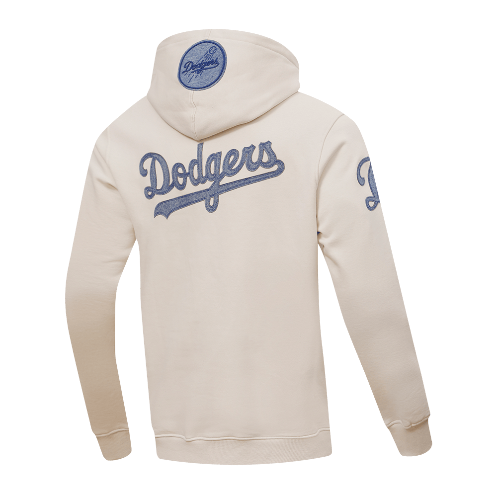 MLB LOS ANGELES DODGERS VARSITY BLUES MEN'S PULLOVER HOODIE (LINEN)