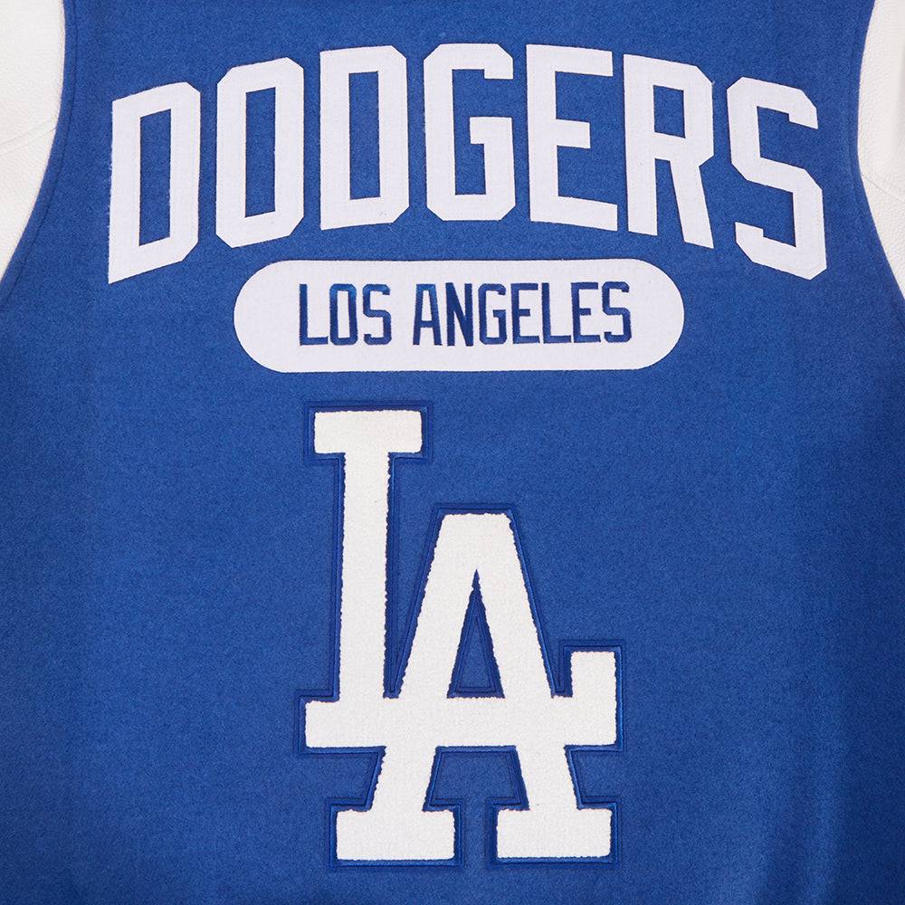 CHAQUETA VARSITY PARA HOMBRE MLB LOS ANGELES DODGERS LETTERMAN (AZUL DODGER/BLANCO)