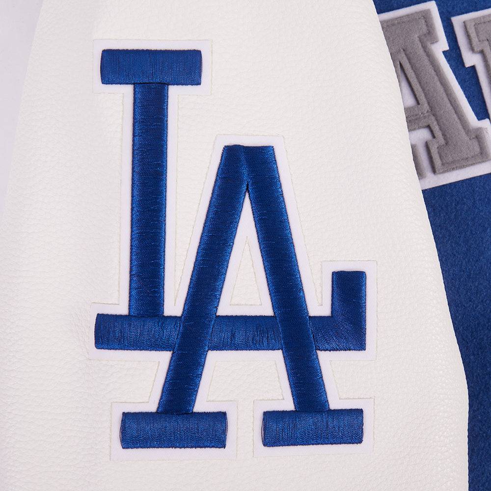 CHAQUETA VARSITY PARA HOMBRE MLB LOS ANGELES DODGERS LETTERMAN (AZUL DODGER/BLANCO)