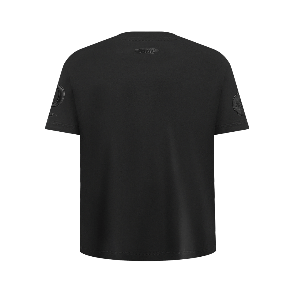 MLB LOS ANGELES DODGERS TRIPLE BLACK BIG BOYS SHORT SLEEVE TOP (BLACK)
