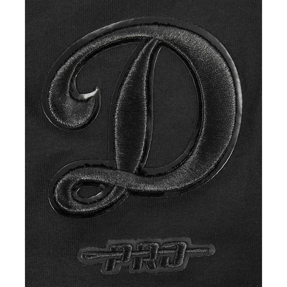 MLB LOS ANGELES DODGERS TRIPLE BLACK BIG BOYS SHORT SLEEVE TOP (BLACK)
