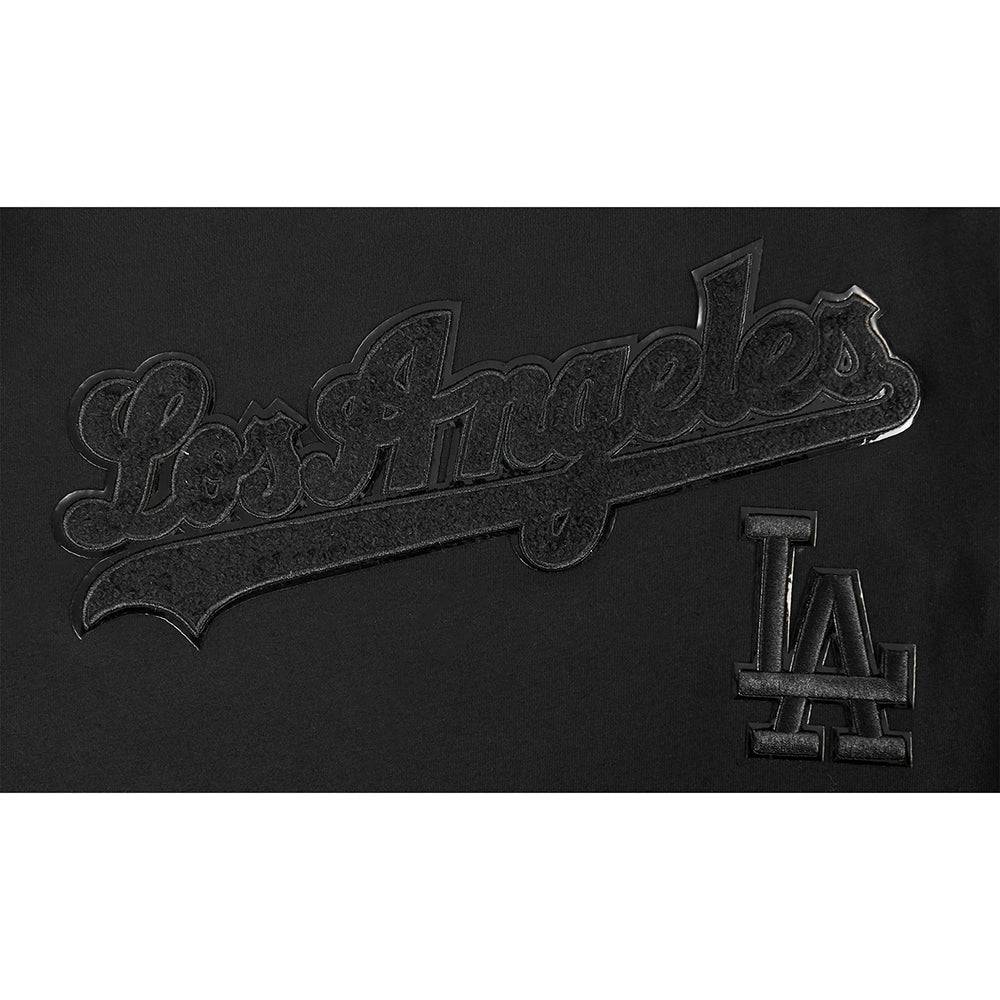 MLB LOS ANGELES DODGERS TRIPLE BLACK BIG BOYS SHORT SLEEVE TOP (BLACK)