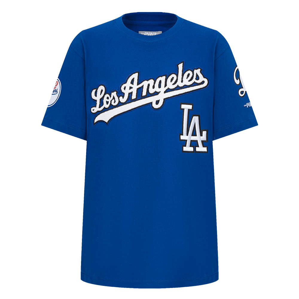 MLB LOS ANGELES DODGERS CLASSIC BIG BOYS SHORT SLEEVE TOP (DODGER BLUE)