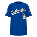 MLB LOS ANGELES DODGERS CLASSIC BIG BOYS SHORT SLEEVE TOP (DODGER BLUE)
