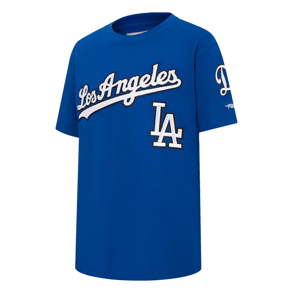 MLB LOS ANGELES DODGERS CLASSIC BIG BOYS SHORT SLEEVE TOP (DODGER BLUE)