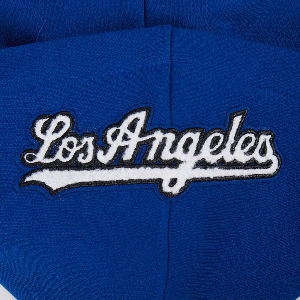 MLB LOS ANGELES DODGERS CLASSIC BIG BOYS FLEECE FULL ZIP HOODIE (DODGER BLUE)