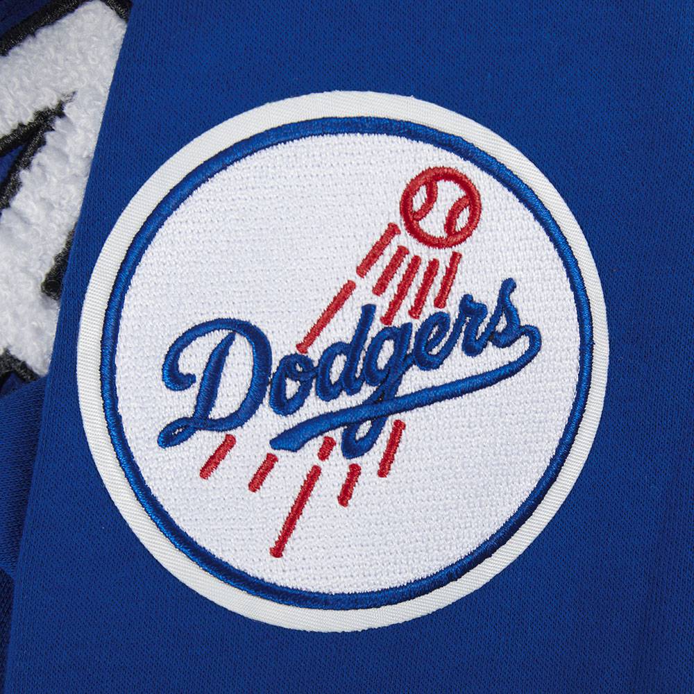 MLB LOS ANGELES DODGERS CLASSIC BIG BOYS FLEECE FULL ZIP HOODIE (DODGER BLUE)