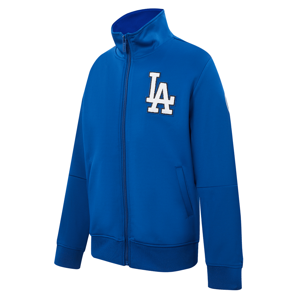MLB LOS ANGELES DODGERS CLASSIC BIG BOYS TRACK JACKET (DODGER BLUE)