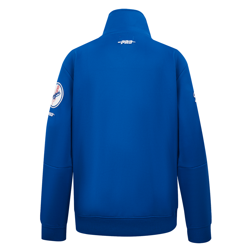 MLB LOS ANGELES DODGERS CLASSIC BIG BOYS TRACK JACKET (DODGER BLUE)
