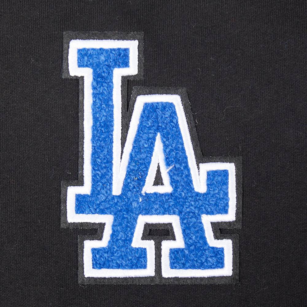 MLB LOS ANGELES DODGERS CLASSIC BIG GIRLS SHORT SLEEVE BOXY TOP (BLACK)