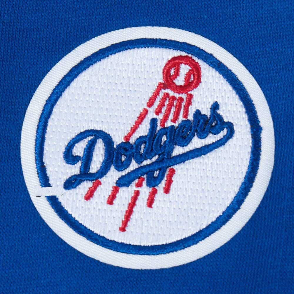 MLB LOS ANGELES DODGERS CLASSIC BIG GIRLS FLEECE FZ HOODIE (DODGER BLUE)