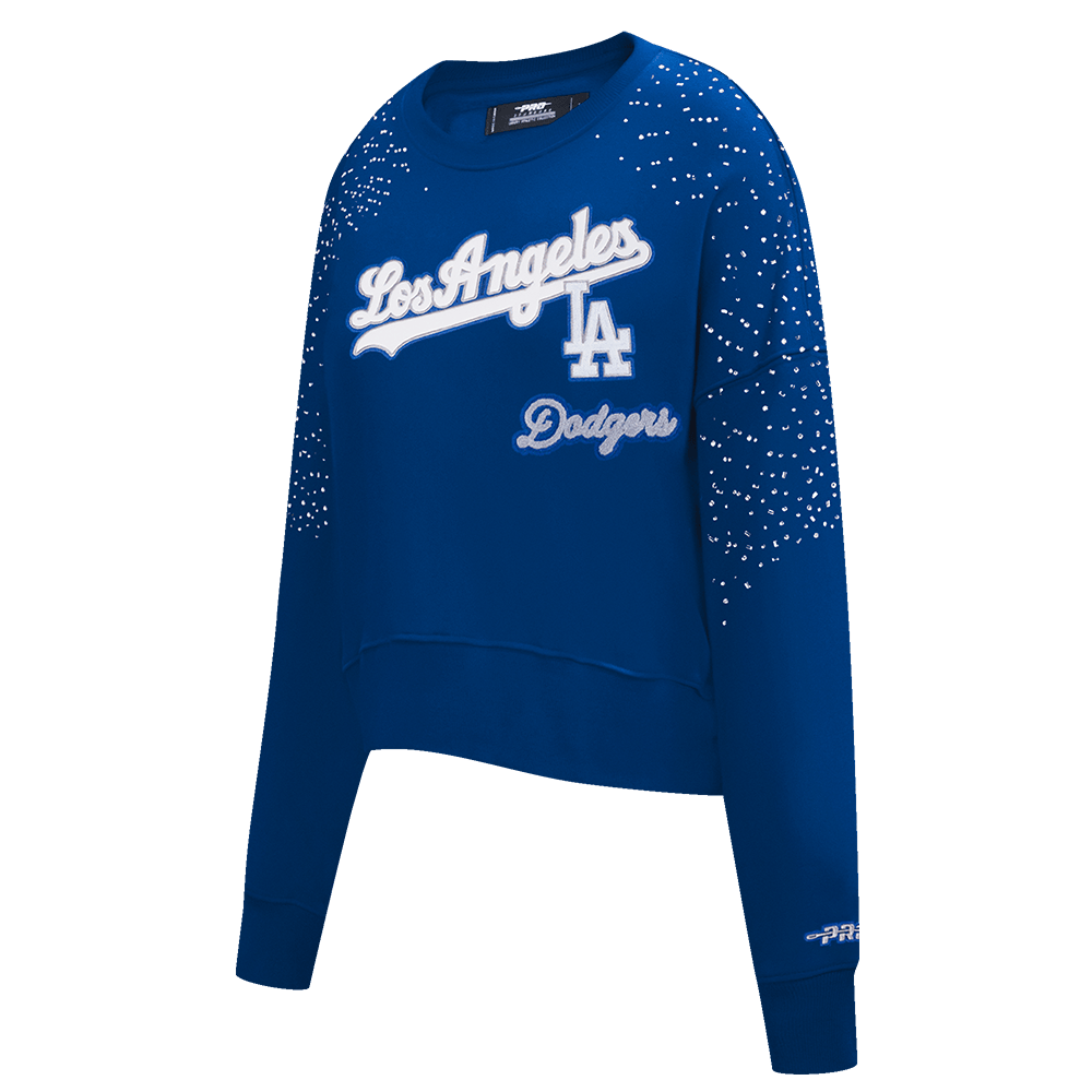 MLB LOS ANGELES DODGERS LEGACY WOMEN'S FLC CREWNECK (DODGER BLUE)