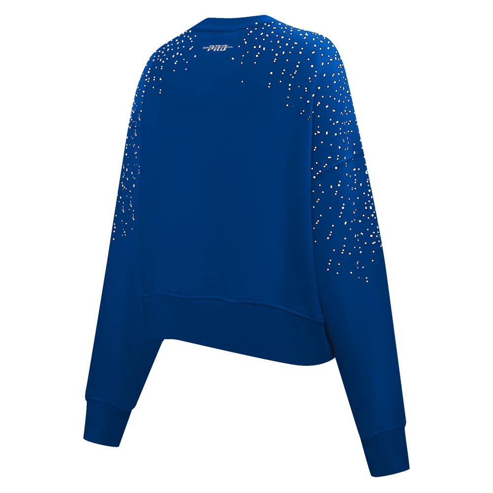 MLB LOS ANGELES DODGERS LEGACY WOMEN'S FLC CREWNECK (DODGER BLUE)