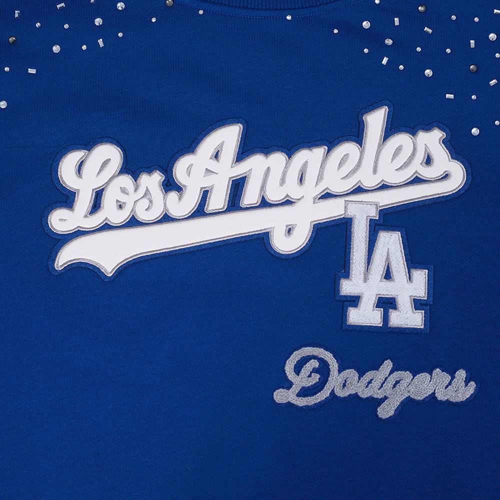 MLB LOS ANGELES DODGERS LEGACY WOMEN'S FLC CREWNECK (DODGER BLUE)